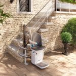 Monte escalier prima vital tournant compact c exterieur