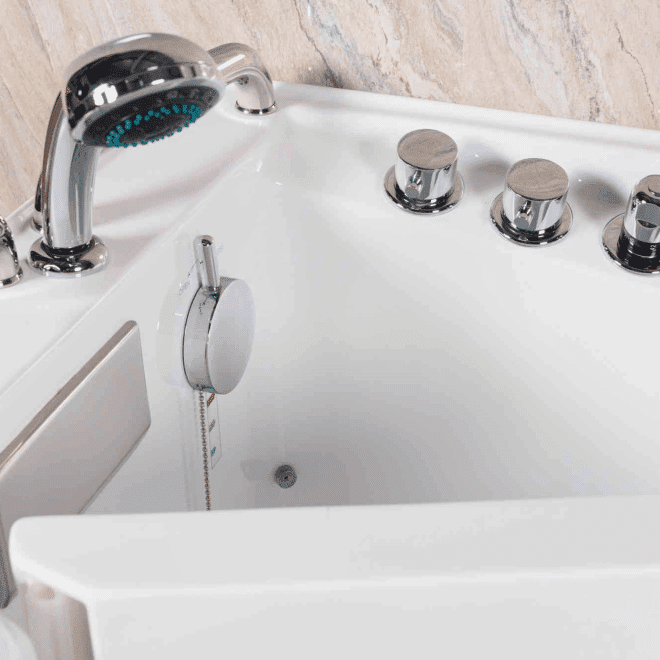 Mitigeur thermostatique Prima Vital en installation récente