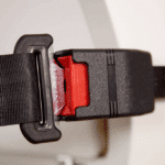 Ceinture de sécurité à enrouleur des monte-escaliers Prima Vital pour senior — vue d'ensemble